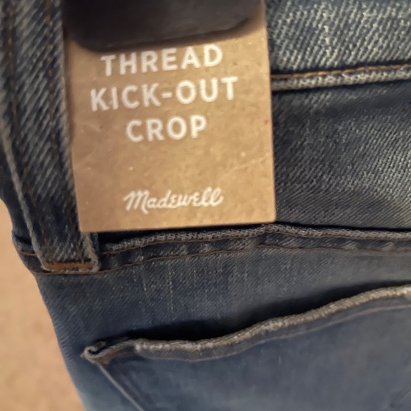 Madewell thread kick out crop - Picture 5 of 6